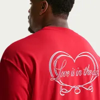 Nike Sportswear Long-Sleeve футболка цвет красный