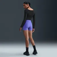 Nike Form женская Boyшорты цвет фиолетовый