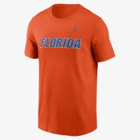 Florida Gators Primetime Wordmark мужские Nike College футболка Orange