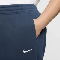 Nike Sportswear Phoenix Fleece женская С высокой Талией оверсайз Sweatpants (большие размеры) синий