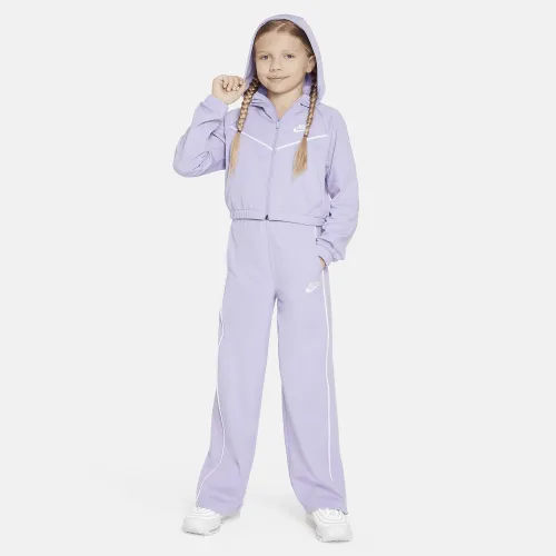 Nike Sportswear Big дитячі (Girls') Tracksuit колір фіолетовий