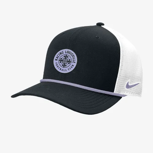 Racing Louisville FC Nike NWSL Trucker Cap цвет черный