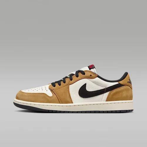 Nike Air Jordan 1 Low OG чоловічі Кросівки колір білий