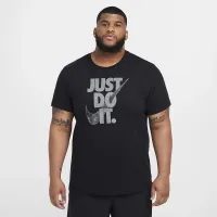 Nike чоловічі Dri-FIT Short-Sleeve Fitness футболка колір чорний