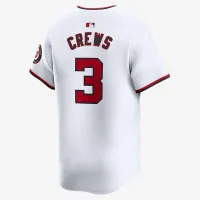 Dylan Crews Washington Nationals мужские Nike Dri-FIT ADV MLB Limited Jersey цвет белый