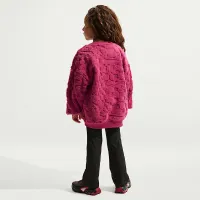 Nike Cozy Little дитячі 2-Piece Flaколір червоний лосіни комплект колір чорний