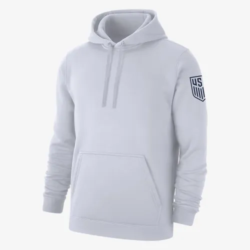 USMNT Club Fleece чоловічі Nike Soccer Pullover Толстовка з капюшоном колір білий