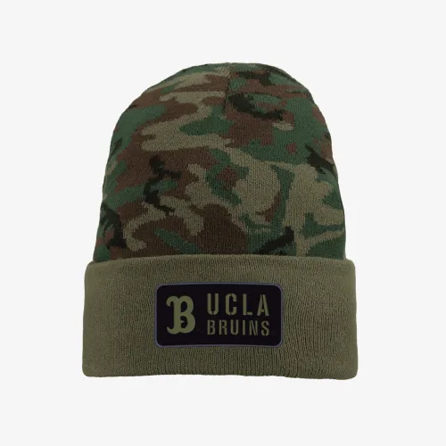UCLA Nike College Beanie цвет зеленый