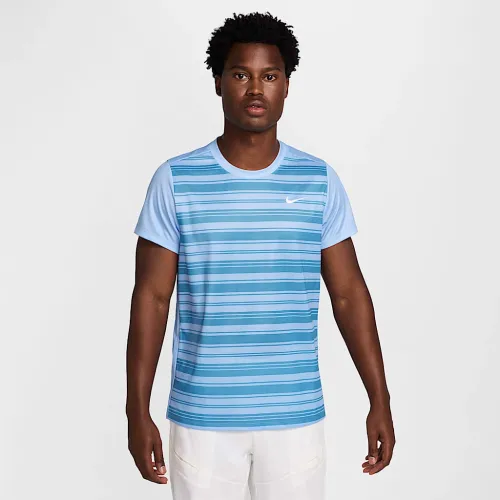 NikeCourt Victory чоловічі Dri-FIT Tennis Top блакитний