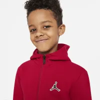 Nike Jordan Little детские Full-Zip Толстовка с капюшоном цвет красный
