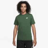 Nike Sportswear Club чоловічі футболка колір зелений