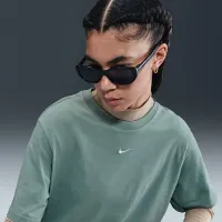 Nike Sportswear Essential женская футболка цвет зеленый