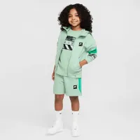 Nike Air Big детские футболка цвет зеленый