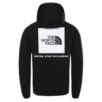 Кофта/футболка The North Face Raglan колір червоний Box 0A2ZWUKY41 - Чорна