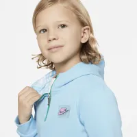 Nike Sportswear Paint Your Future Little дитячі French Terry Толстовка з капюшоном блакитний