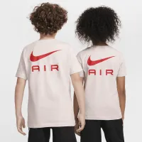 Nike Air Big детские футболка цвет коричневый