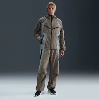 Nike Tech чоловічі Dri-FIT Woven Color-Block Windrunner оверсайз Куртка колір сірий