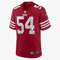 Nike NFL San Francisco 49ers (Fred Warner) мужские Game Football Jersey Red