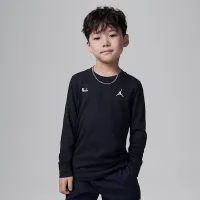 Nike Jordan MJ Flight Little детские Illusions Long Sleeve футболка цвет черный