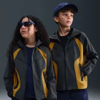 Nike Tech Big дитячі (для хлопчиків) Woven Куртка колір сірий