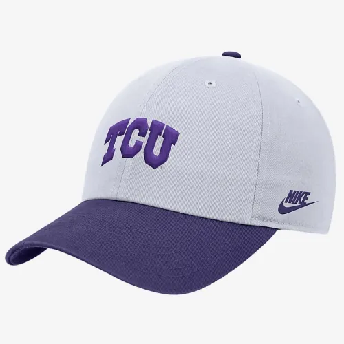 TCU Nike College Campus Cap колір білий
