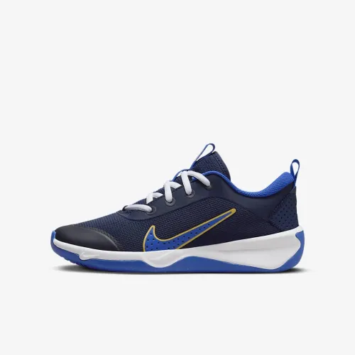Nike Omni Multi-Court Big детские Indoor Court Кроссовки синий