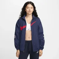 Paris Saint-Germain Essential женская Nike Soccer Woven Куртка синий