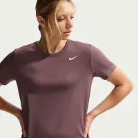 Nike Dri-FIT жіноча футболка колір фіолетовий
