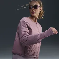 Nike Therma-FIT Swift женская Running Куртка цвет фиолетовый