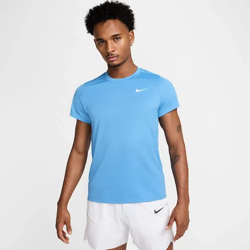 NikeCourt Victory чоловічі Dri-FIT Tennis Top блакитний