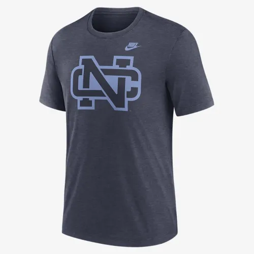North Carolina Tar Heels Blitz Everцвет зеленый Legacy Primary мужские Nike College футболка синий