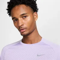 Nike Stride мужские Dri-FIT ADV Short-Sleeve Running Top цвет фиолетовый