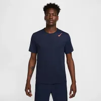 Nike AeroSwift чоловічі Dri-FIT ADV Short-Sleeve Running Top блакитний