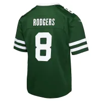 Aaron Rodgers New York Jets 2024 Big дитячі Nike NFL Game Jersey колір зелений