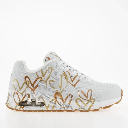 Кросівки Skechers Uno Metallic Love 155523WTGD - Білі