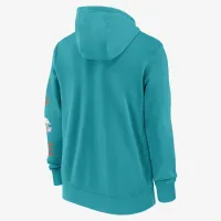 Miami Dolphins Club чоловічі Nike NFL Full-Zip Толстовка з капюшоном колір зелений