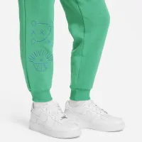 Nike Culture of баскетбольні Big дитячі баскетбольні Loose Pants колір зелений