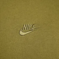 Nike Sportswear Premium Essentials мужские футболка цвет зеленый
