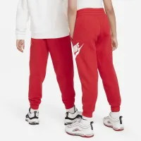 Nike Club Fleece Big дитячі Joggers колір червоний