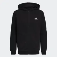 Кофта/футболка adidas Essentials 4 Gameday Full-Zip Толстовка з капюшоном HE1811 - Чорна