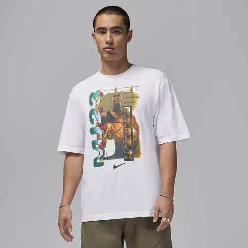 Nike Jordan мужские Short-Sleeve футболка цвет белый