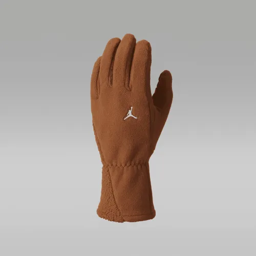 Nike Jordan чоловічі Fleece Gloves колір коричневий