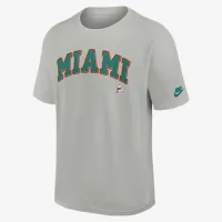Miami Dolphins Rewind Statement Max90 мужские Nike NFL футболка цвет серый