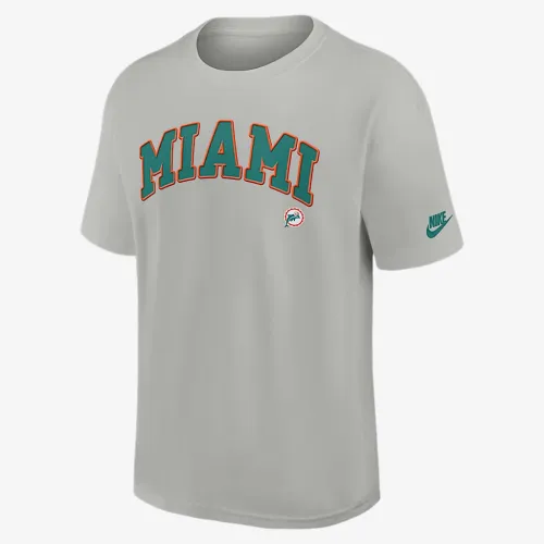 Miami Dolphins Rewind Statement Max90 чоловічі Nike NFL футболка колір сірий