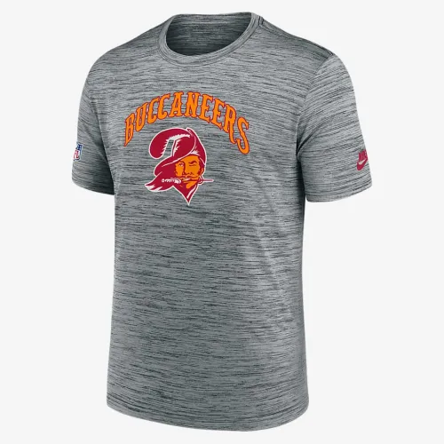 Tampa Bay Buccaneers Sideline Velocity чоловічі Nike Dri-FIT NFL футболка колір сірий