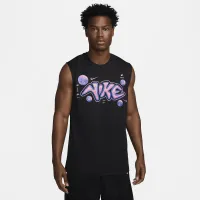 Nike мужские Dri-FIT Sleeveless баскетбольные футболка цвет черный