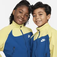 Nike Sportswear Amplify Big детские Woven Full-Zip Куртка синий