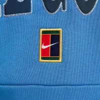 NikeCourt Heritage чоловічі Dri-FIT Fleece Tennis Толстовка з капюшоном блакитний