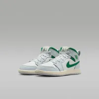 Nike Jordan 1 Mid Little дитячі Кросівки колір білий