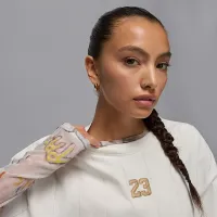 Nike Jordan Brooklyn жіноча Loose-Fit Top колір білий